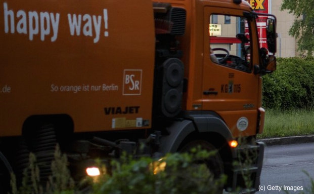 Müllmann beliebter als Versicherungsvertreter