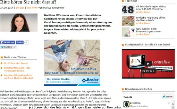 „Doch in die Krankenakte schauen“