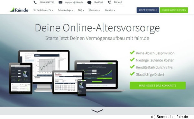 So sinnvoll ist der Riester-Abschluss mit fairr.de