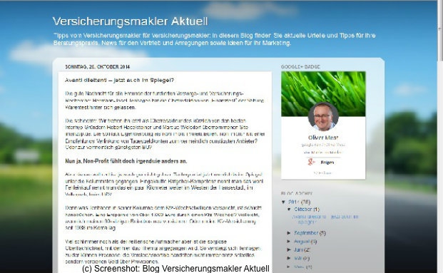 „Wer gut versichert sein will, muss zu einem Makler gehen“