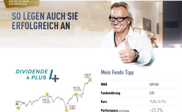 Trash-TV-Millionär Geiss wirbt für Dividendenfonds