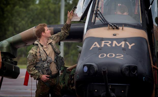 Prinz Harry ist gegen Krokodil-Attacken versichert