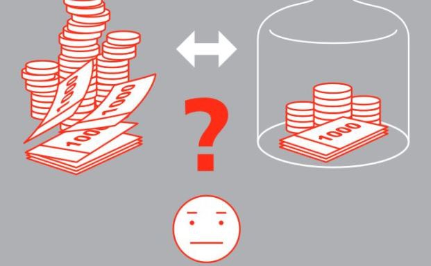 Risiko und Sicherheit mit Kartenspiel erklären