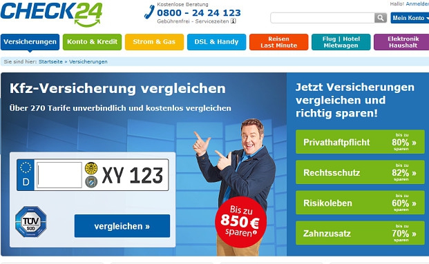 Check24 lässt Vorwürfe von Versicherungsvermittlern abprallen