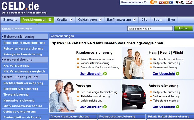 Hanse-Merkur-Tochter übernimmt Vergleichsportal Geld.de