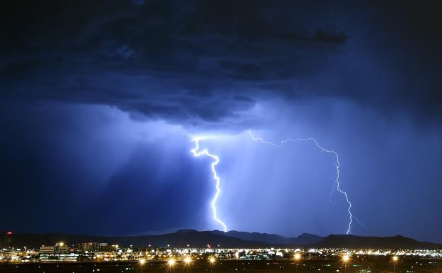 In Sachsen ist das Blitzschlag-Risiko am höchsten