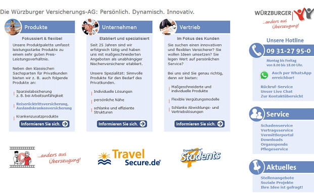 Auch die Würzburger nutzt nun WhatsApp