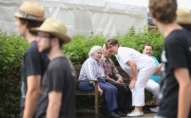 Arbeiten bis der Bestatter kommt