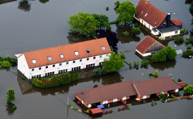 Wenn das Haus zum Schwimmbad wird