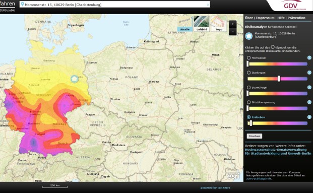So können Verbraucher ihre Hochwasser-Gefahr einschätzen