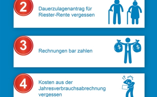 Zehn teure Fehler in der Steuererklärung