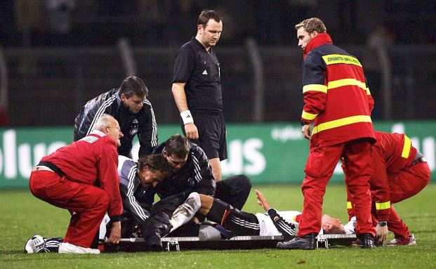 Jedes dritte sportliche Malheur geschieht beim Fußball