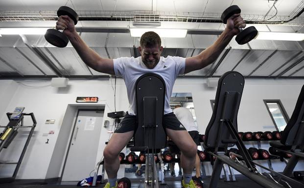 Vergrault wegen ein paar Pfund zu viel