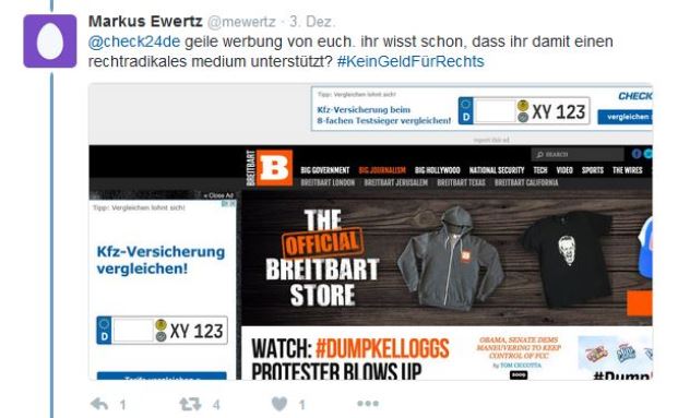 Check24 reagiert auf Social-Media-Kampagne