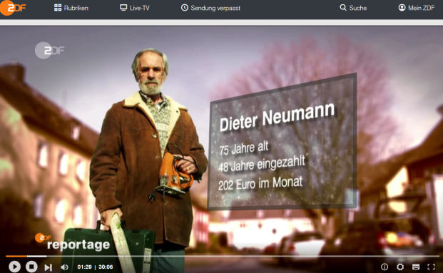 So leben Rentner von 4,50 Euro am Tag