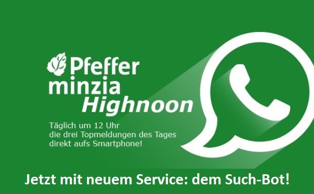 Unser neuer Bot hilft Ihnen beim Suchen aktueller Meldungen