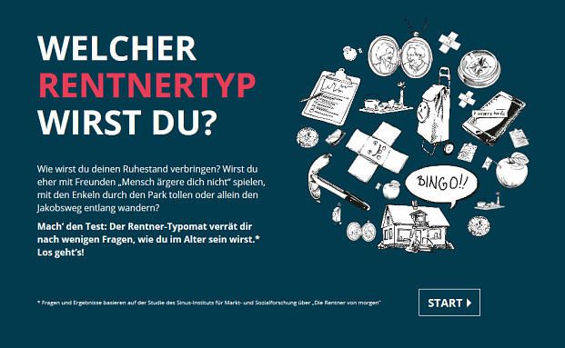 Welcher Typ Rentner werde ich später mal sein?