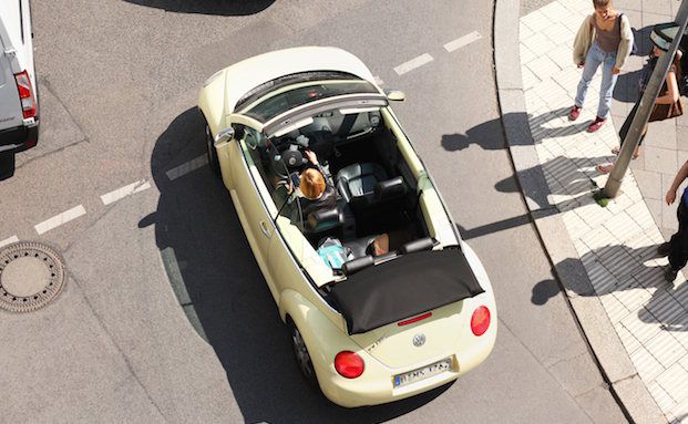 Wie sich Cabriofahrer beim Parken verhalten sollten