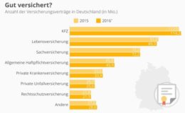 Diese Versicherungsverträge haben die Deutschen