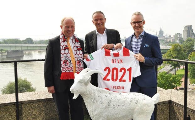 DEVK ist neuer Hauptpartner des 1. FC Köln