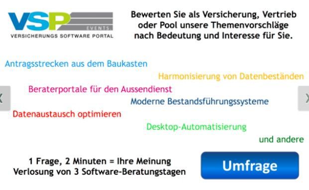 VSP startet neues Veranstaltungsformat
