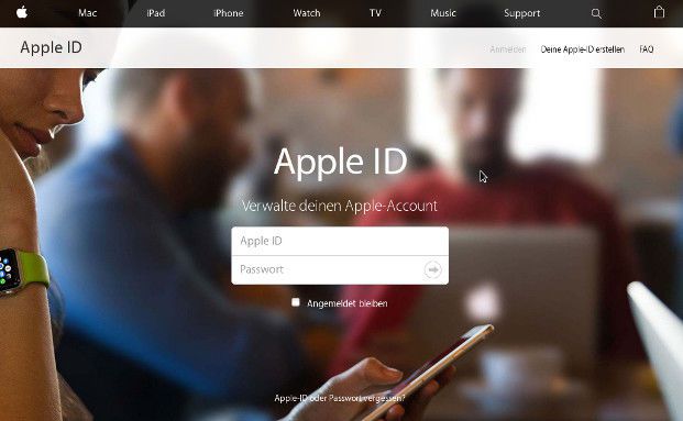 Betrüger fischen nach Apple-ID