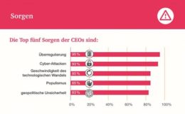 Versicherungschefs fürchten sich vor Cyber-Attacken