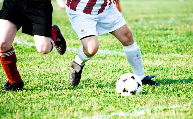 Erfolgreich am Ball, über die ganze Spielzeit