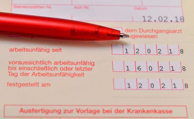 Rückenbeschwerden häufigster Grund für Krankschreibung