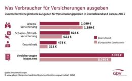 Deutsche bei Autoversicherung spitze, bei Altersvorsorge abgeschlagen