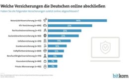 Diese Versicherungen schließen die Deutschen (nicht) im Netz ab