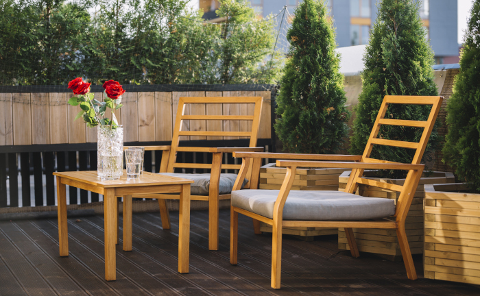 Wie sind eigentlich Gartenmöbel versichert?