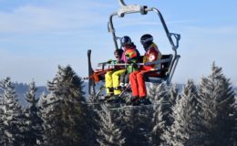 Jeder fünfte Sportunfall passiert auf der Piste