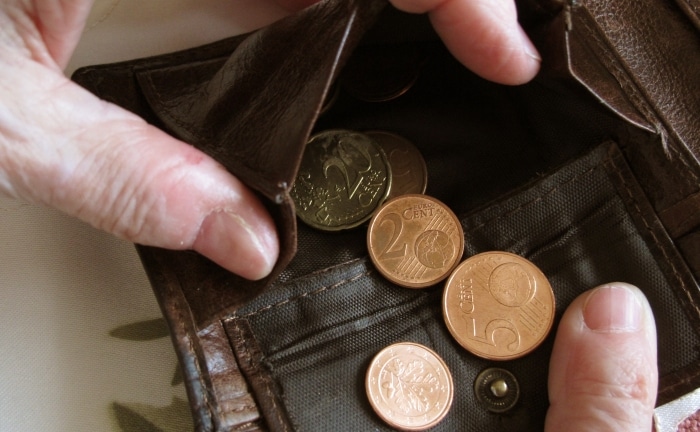 Überschuldung im Alter nimmt zu