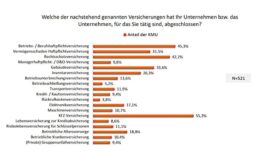 Nur jeder zweite Kleinbetrieb ist haftpflichtversichert 