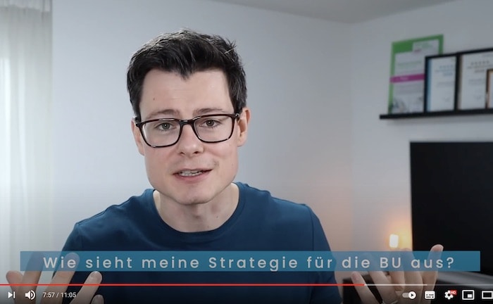 Bis zu welchem Endalter sollte man eine BU-Police abschließen?