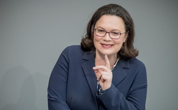 Nahles soll Arbeitsagentur-Chefin werden