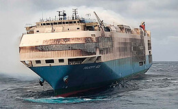 Schaden auf der Felicity Ace übersteigt wohl halbe Milliarde Dollar