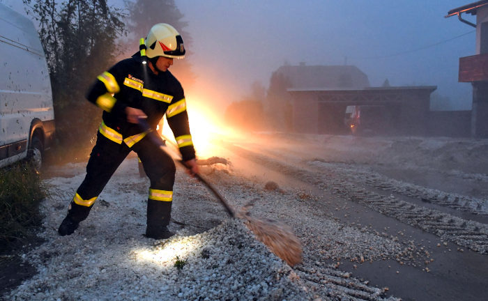 Bad Tölz ist neue Hagel-Hochburg in Deutschland