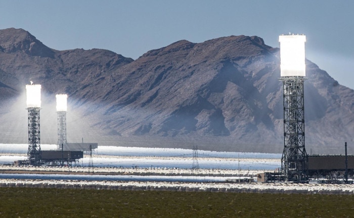 Solarkraftwerk in Nevada, USA