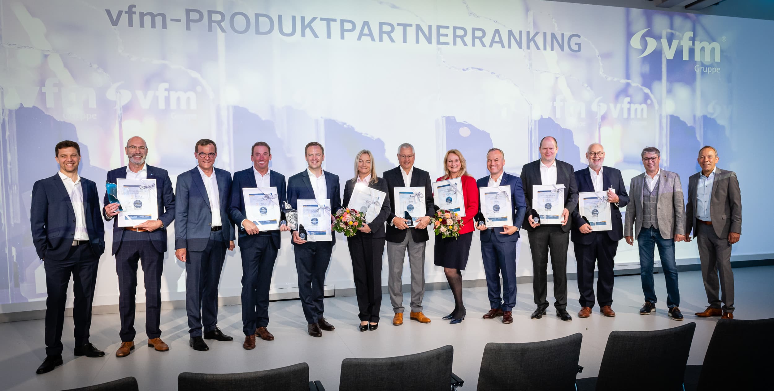 Die Sieger vom vfm-Produktpartner-Ranking 2022