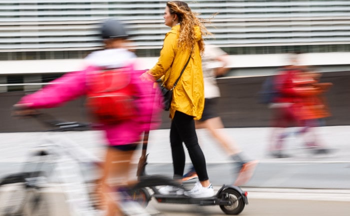 Für E-Scooter sind Haftpflichtversicherungen vorgeschrieben