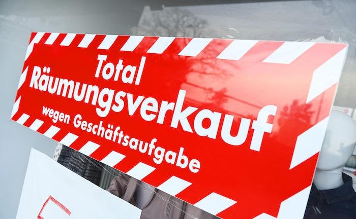 Deutschland drohen mehr Firmenpleiten als erwartet