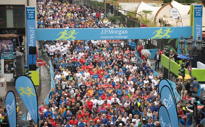 Kein gesetzlicher Unfallschutz bei Firmenlauf