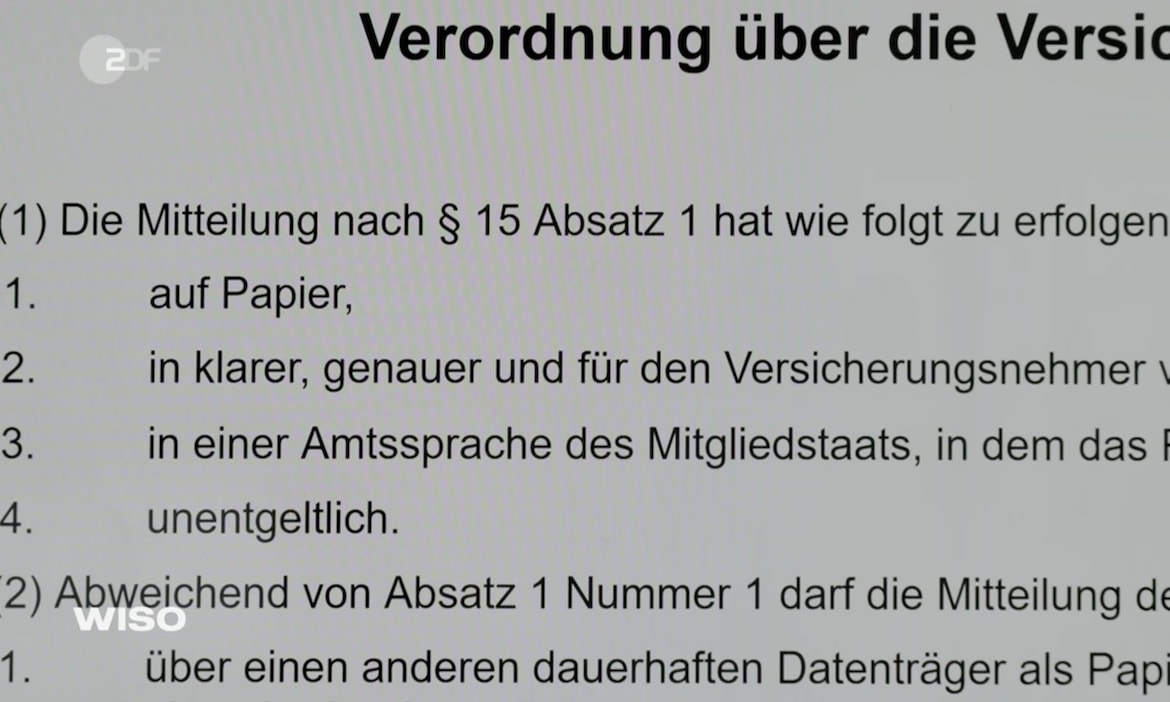 „WISO“ legt sich mit DVAG an