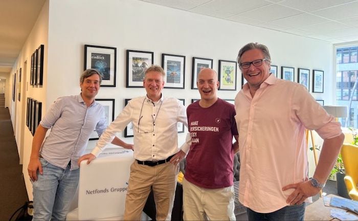 Pfefferminzia zu Gast im Netfonds Versicherungstalk