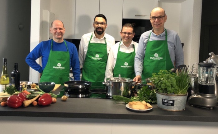 Runde zwei für den Lunch-Talk von Pfefferminzia