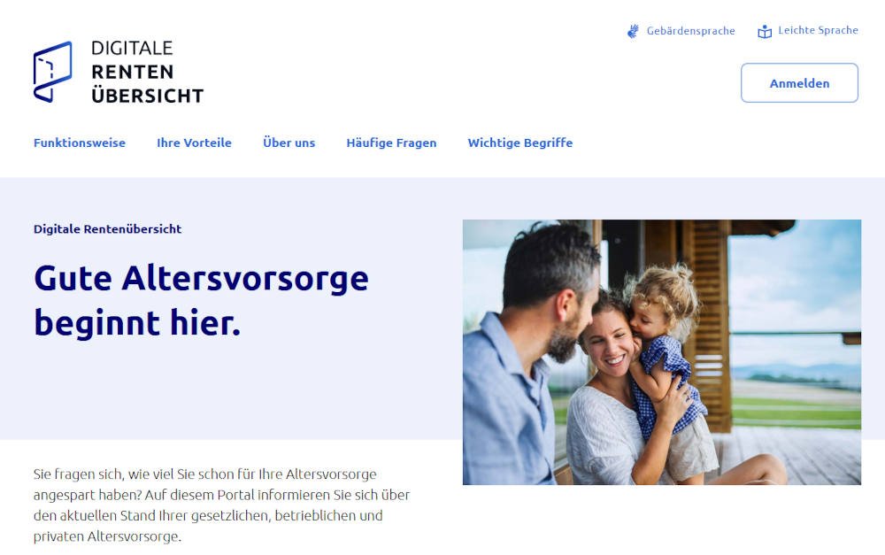 Wie private und betriebliche Vorsorge in die digitale Rentenübersicht einfließen