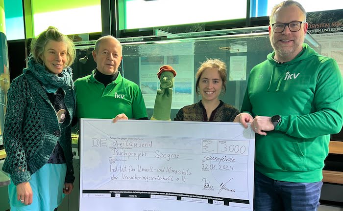 Klimaschutzverein fördert Buchprojekte zum Seegras