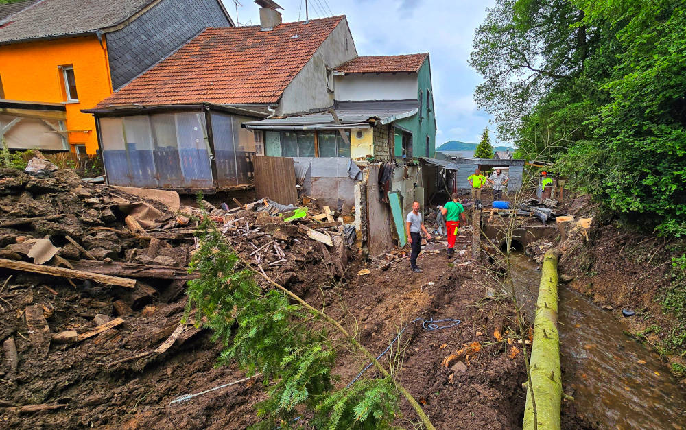 R+V beziffert die Hochwasser-Schäden
